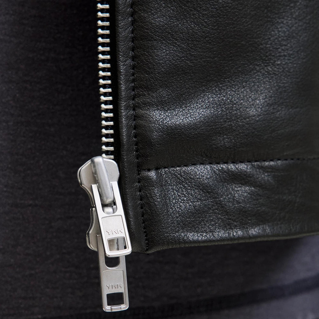 Classic Black Leather Jacket Men Streetwear Fashion Biker Style Jackets For Men