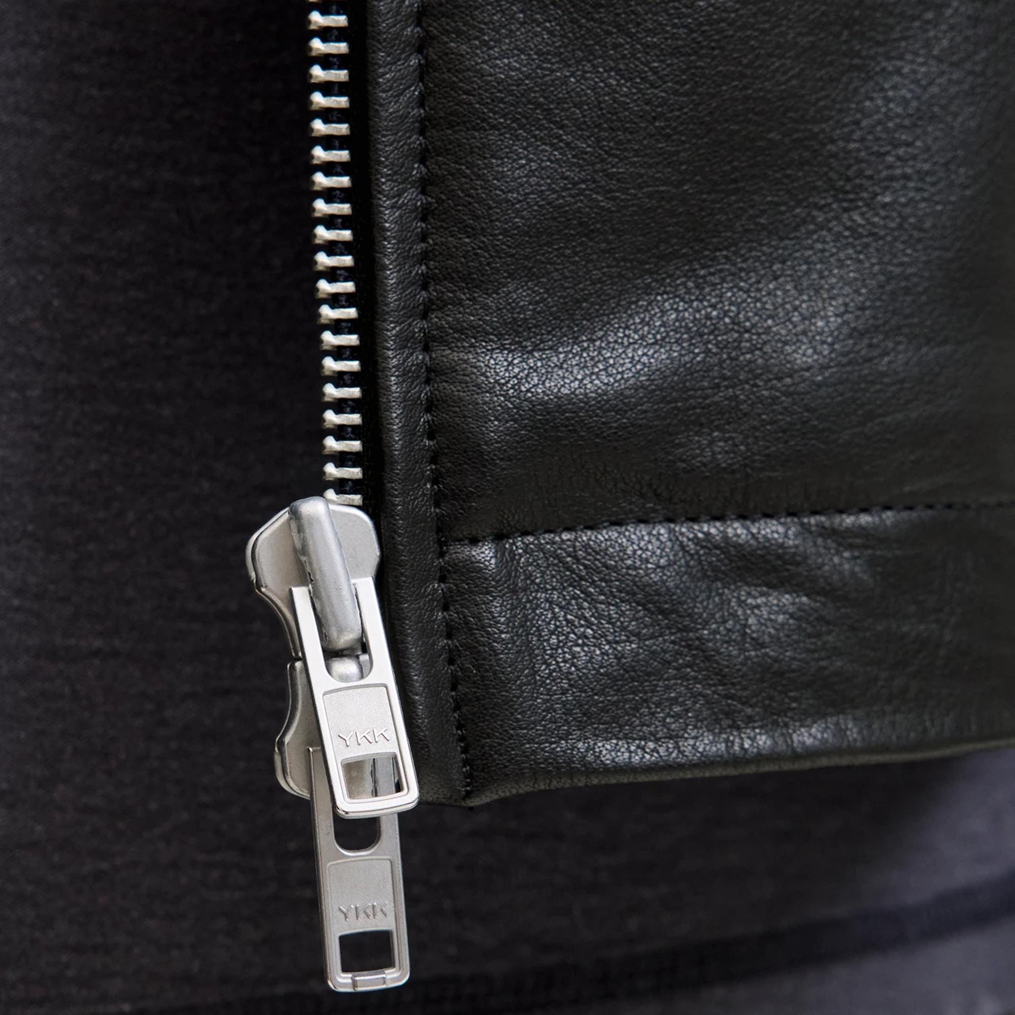 Classic Black Leather Jacket Men Streetwear Fashion Biker Style Jackets For Men