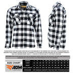 Men's Kevlar Flannel Shirt Armored Plaid Biker Riding Gear | CE-Approved Safety Jacket