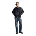 Leather Varsity Jacket Biker Style Baseball Style School Uniform Unisex Streetwear Jackets For Mens