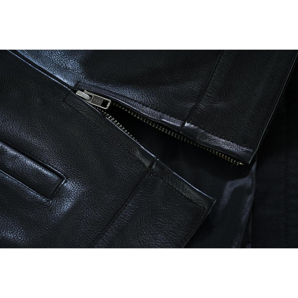 Handmade Cowhide Leather Biker Vest: SOA Club Style, Concealed Carry