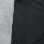 Cordura Motorcycle Vest: Handmade Leather Trim Biker Club Vest