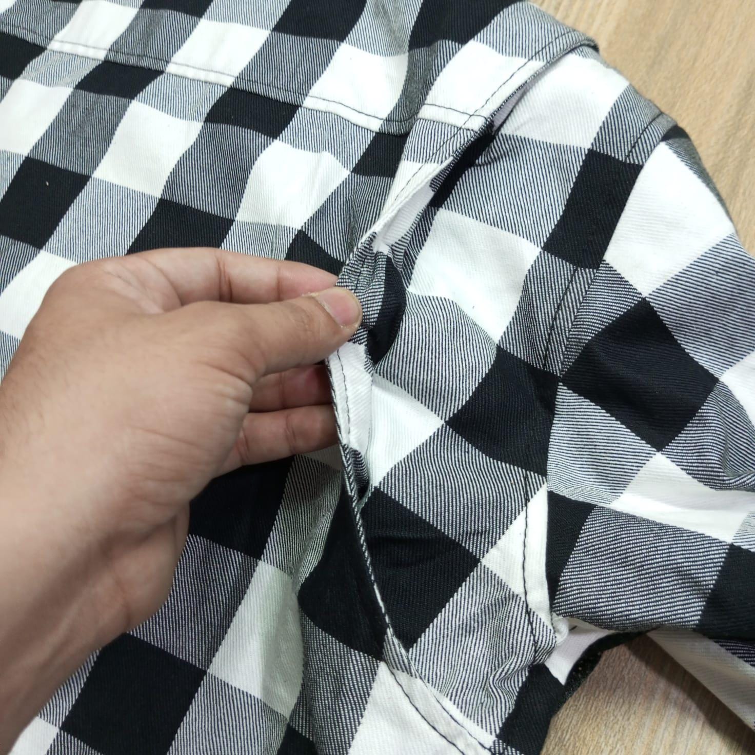 Men's Kevlar Flannel Shirt Armored Plaid Biker Riding Gear | CE-Approved Safety Jacket