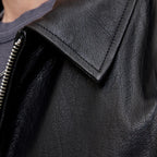 Classic Black Leather Jacket Men Streetwear Fashion Biker Style Jackets For Men