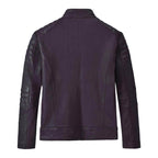 Leathers Jacket Men’s Biker Coat Luxury Quilted Shoulder Premium Real Leather Biker Streetwear Coats