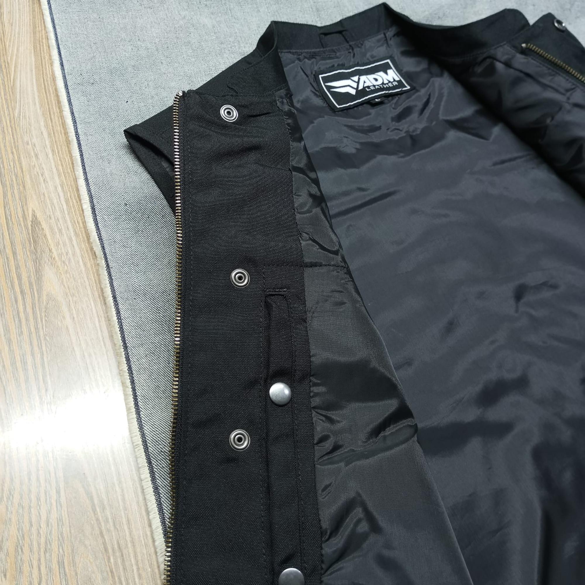 Cordura Motorcycle Vest: Handmade SOA Style Biker Vest with Concealed Carry